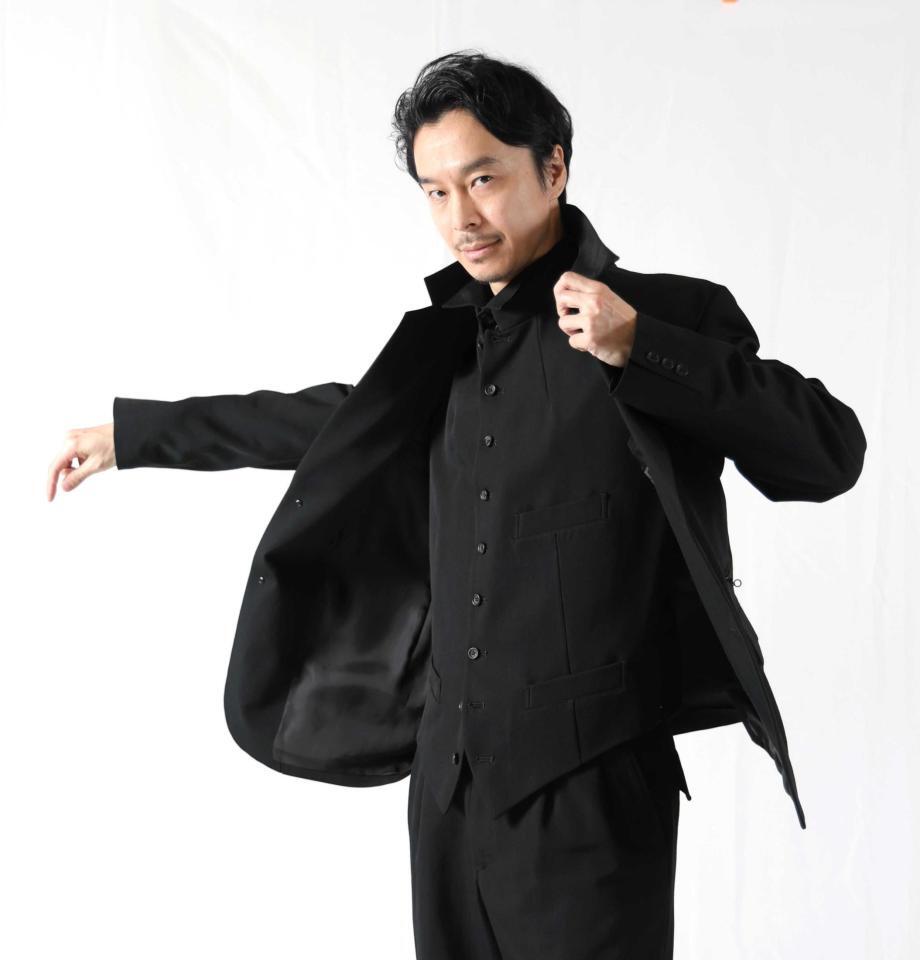 使命感を持って「眠狂四郎」に挑む長谷川博己（撮影・西岡正）　