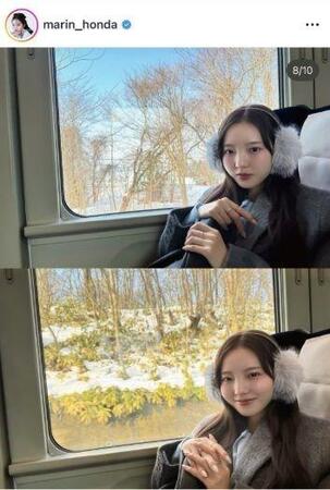 本田真凜インスタグラム＠ｍａｒｉｎ＿ｈｏｎｄａから