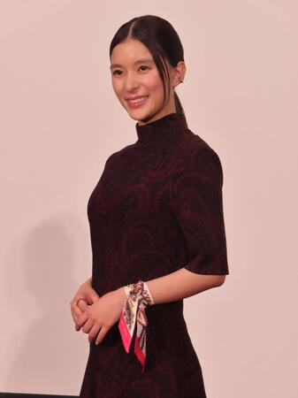 取材会に登壇した芳根京子