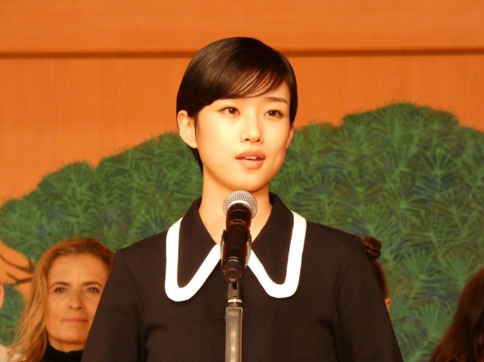 イベントに出席した河合優実