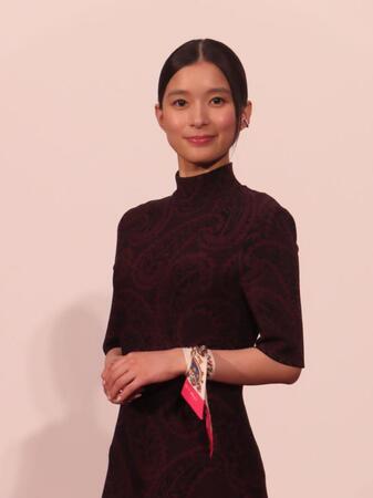 ドラマの取材会に登壇した芳根京子