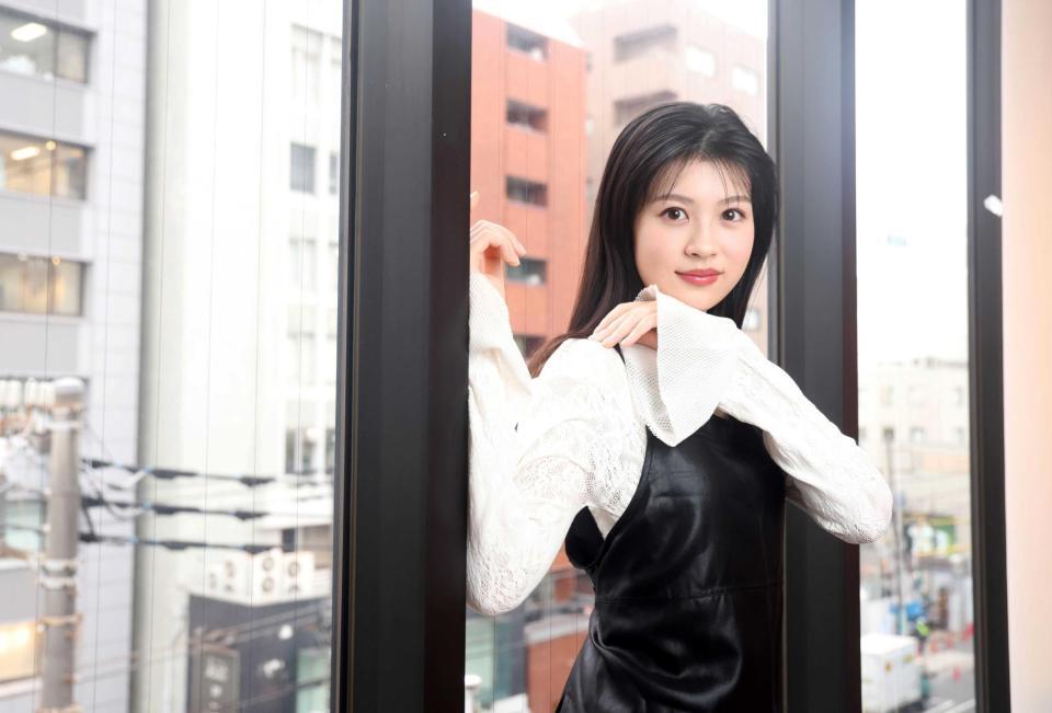 　多くの話題作に出演している中田青渚（撮影・石井剣太郎）