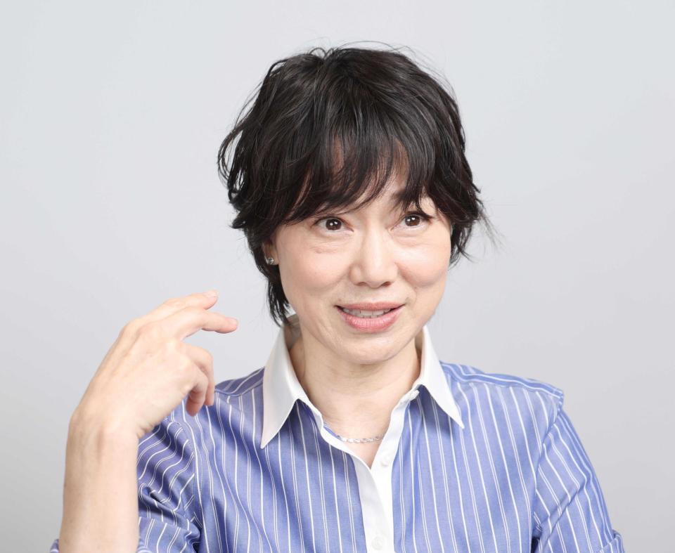 　歌手デビュー４０周年を迎えた今井美樹（撮影・金田祐二）