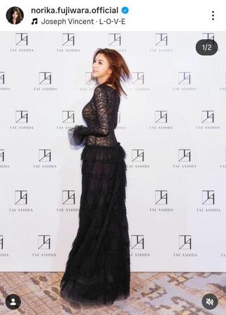 藤原紀香のインスタグラム＠ｎｏｒｉｋａ．ｆｕｊｉｗａｒａ．ｏｆｆｉｃｉａｌより 