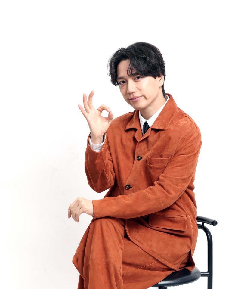 　プロデューサーとして新たな挑戦に乗り出している山崎育三郎（撮影・石井剣太郎）