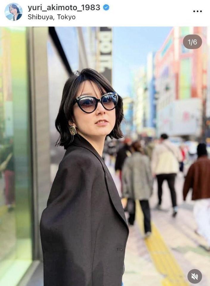 秋元優里さんのインスタグラム＠ｙｕｒｉ＿ａｋｉｍｏｔｏ＿１９８３（３月７日付）より 