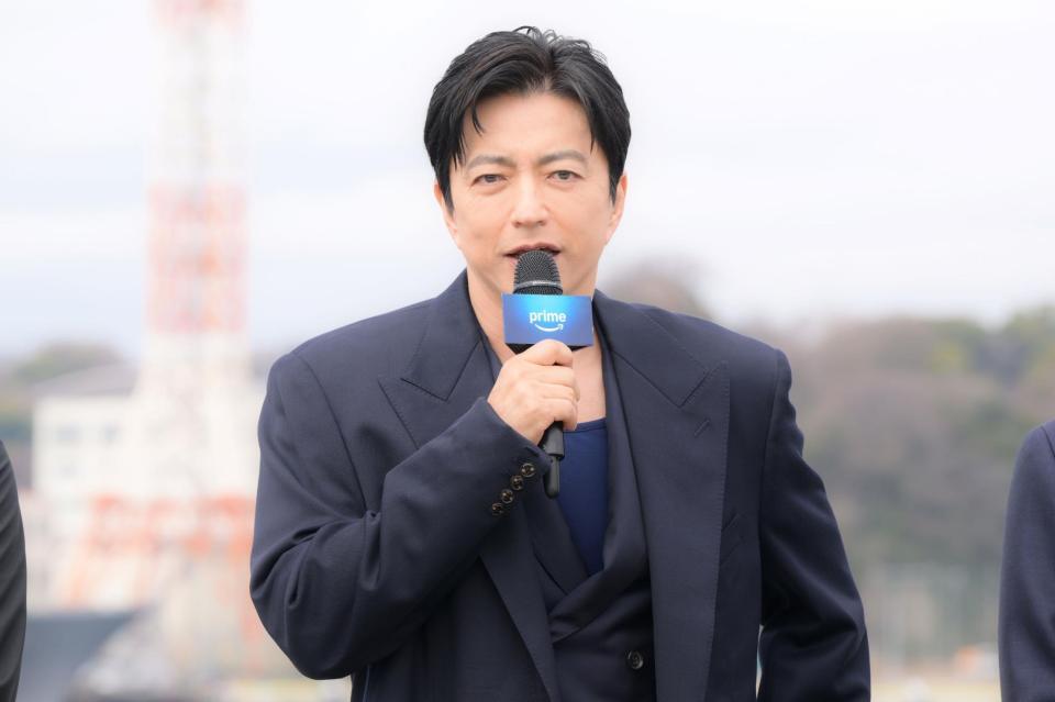 作品への思いを大沢たかお