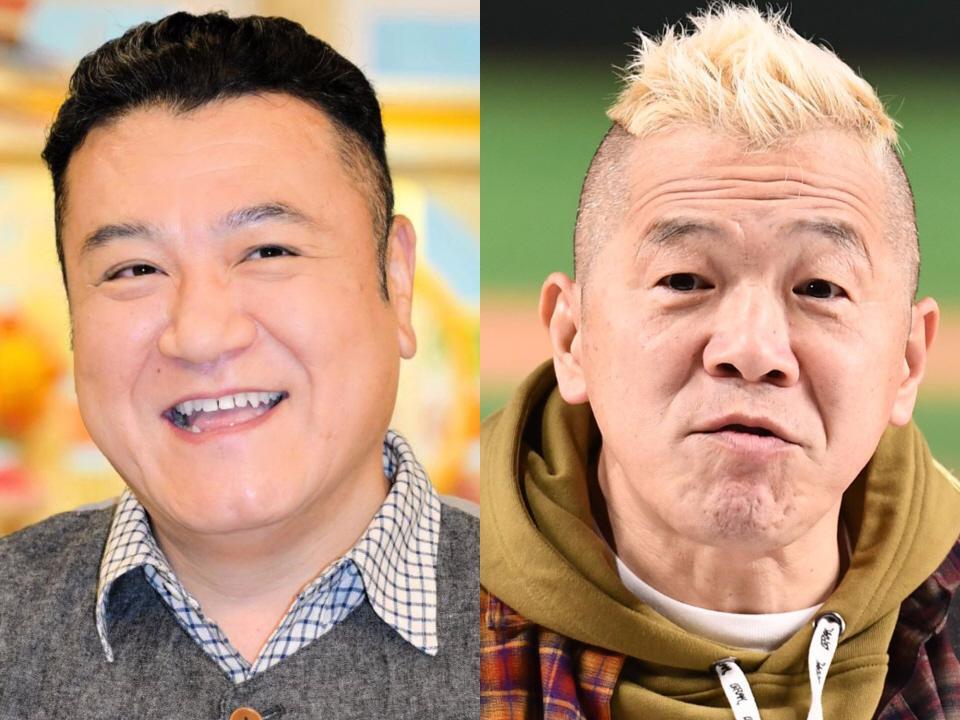 アンタッチャブル・山崎弘也（左）とキャイ～ン・ウド鈴木