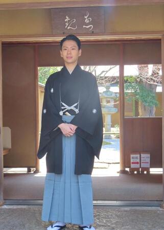 取材会を行った尾上左近