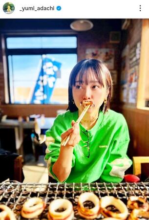 安達祐実のインスタグラム＠＿ｙｕｍｉ＿ａｄａｃｈｉ（３月２３日付）より