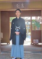 取材会を行った尾上左近