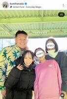 花田虎上さんの妻・倉実さんのインスタグラム＠ｋｕｍｉｈａｎａｄａ（１月２日付）より