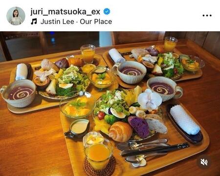 松岡朱里のインスタグラム＠ｊｕｒｉ＿ｍａｔｓｕｏｋａ＿ｅｘから