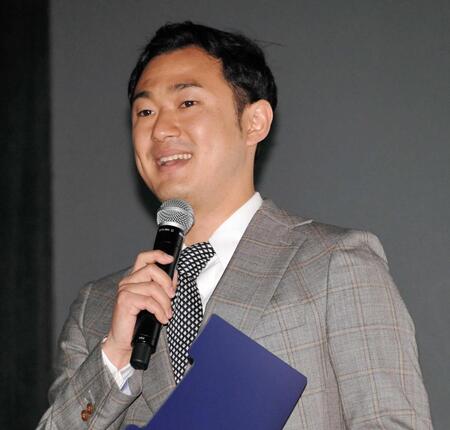 テレビ朝日・野上慎平アナ（２０１８年４月）