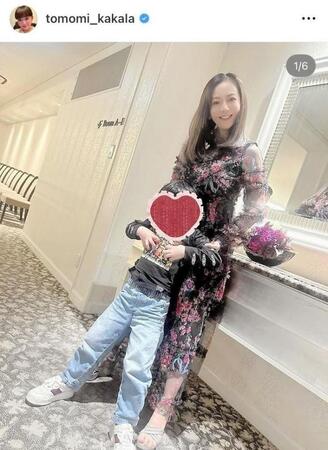 華原朋美のインスタグラム＠ｔｏｍｏｍｉ＿ｋａｋａｌａ（２５年１０月２６日付）より