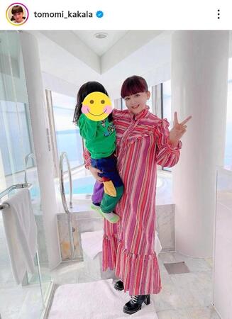 ２４年２月９日付の華原朋美のインスタグラム＠ｔｏｍｏｍｉ＿ｋａｋａｌａより