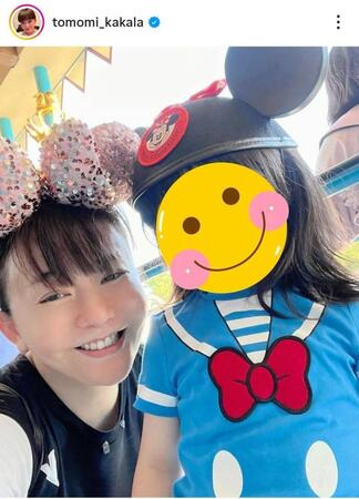 ２３年９月２日付の華原朋美のインスタグラム＠ｔｏｍｏｍｉ＿ｋａｋａｌａより