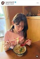 小嶋陽菜のインスタグラム＠ｎｙａｎｃｈａｎ２２から