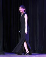 完成披露試写会に登壇した綾瀬はるか（撮影・石井剣太郎）