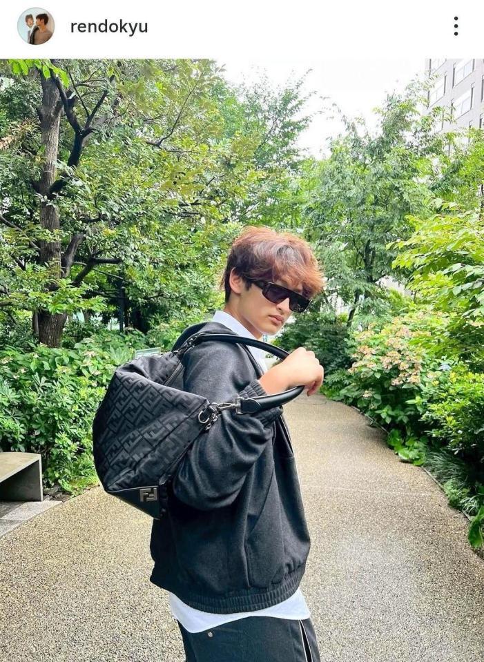 道休蓮のインスタグラム＠ｒｅｎｄｏｋｙｕ（２５年７月１８日付）より