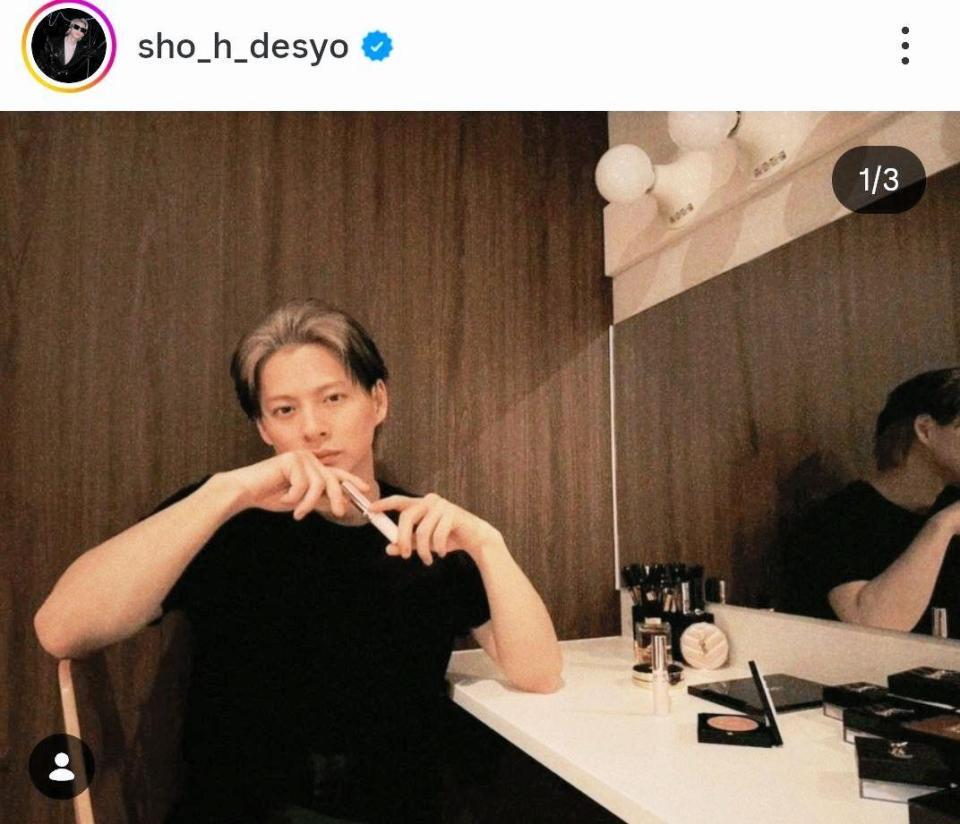 平野紫耀のインスタグラム＠ｓｈｏ＿ｈ＿ｄｅｓｙｏより 