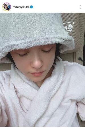 みひろインスタグラム（＠ｍｉｈｉｒｏ０５１９）より