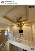 千葉の自宅で。花田倉実さんのインスタグラム＠ｋｕｍｉｈａｎａｄａより