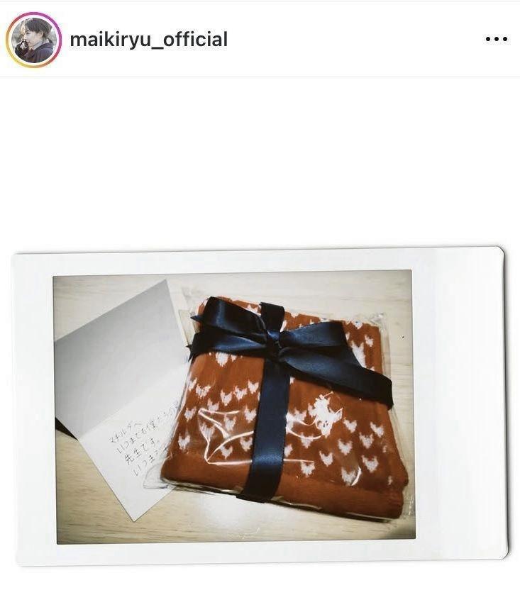 木竜麻生のインスタグラム（ｍａｉｋｉｒｙｕ＿ｏｆｆｉｃｉａｌ）より