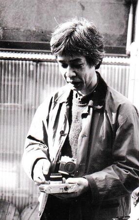 つげ義春さん（１９９２年撮影）（Ｃ）高野慎三