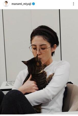 宮司愛海アナウンサーのインスタグラム（＠ｍａｎａｍｉ＿ｍｉｙａｊｉ）から