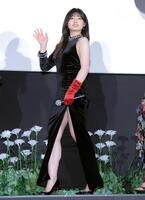 登壇する吉川愛（撮影・吉澤敬太）