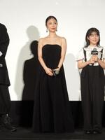 オリジナルアニメ映画「えんとつ町のプペル　約束の時計台」公開初日舞台あいさつに出席したＭＥＧＵＭＩ