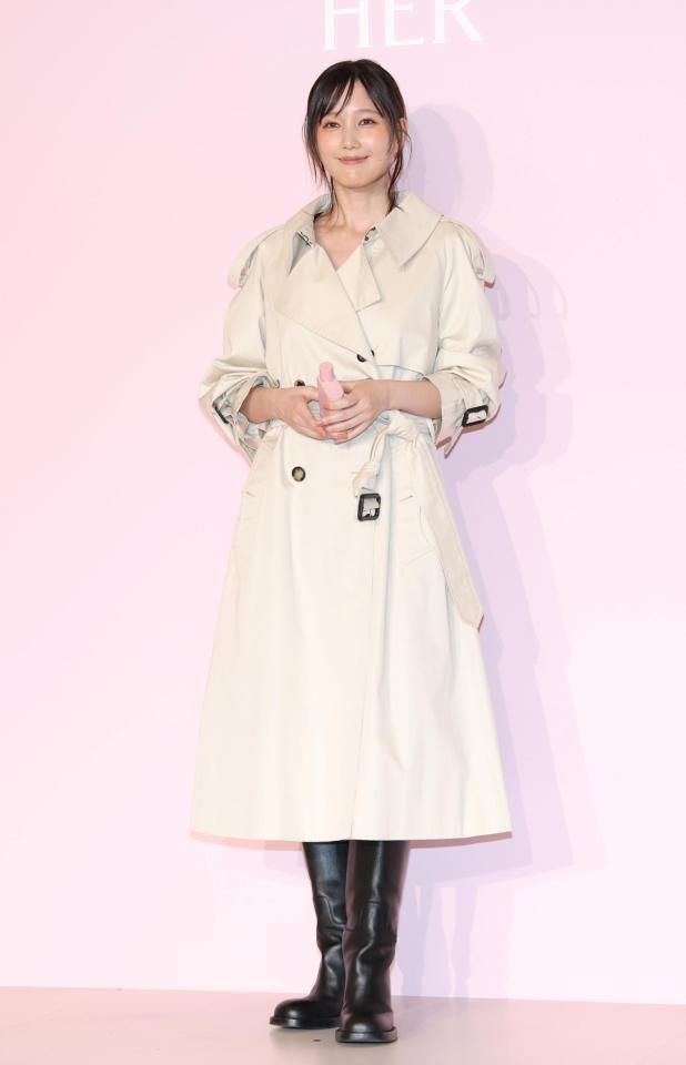 「ＢＵＲＢＥＲＲＹ　ＨＥＲ」ポップアップイベントに登場した本田翼（撮影・伊藤笙子）