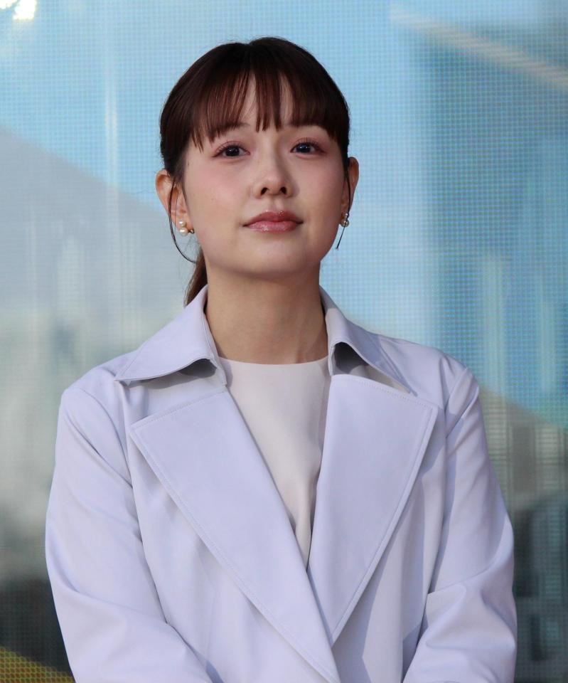 ＴＤＰオープニングセレモニーの司会を務めたテレビ朝日・渡辺瑠海アナウンサー