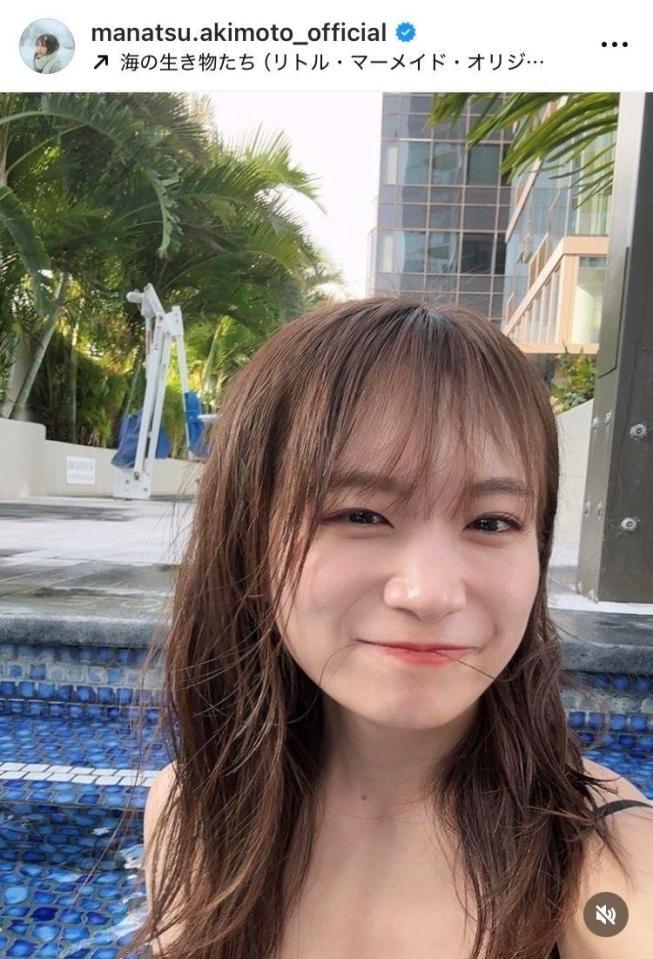 秋元真夏のインスタグラム＠ｍａｎａｔｓｕ．ａｋｉｍｏｔｏ＿ｏｆｆｉｃｉａｌから