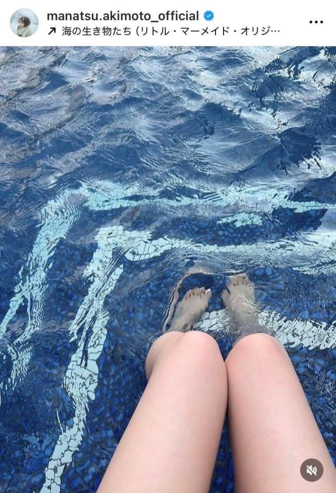 秋元真夏のインスタグラム＠ｍａｎａｔｓｕ．ａｋｉｍｏｔｏ＿ｏｆｆｉｃｉａｌから