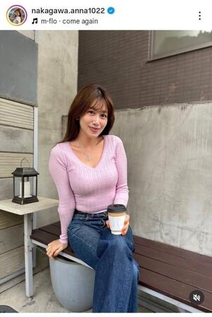 中川安奈アナのインスタグラム＠ｎａｋａｇａｗａ．ａｎｎａ１０２２から