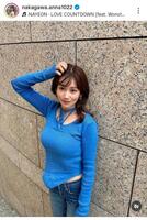 中川安奈アナのインスタグラム＠ｎａｋａｇａｗａ．ａｎｎａ１０２２から