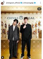 赤西仁のインスタグラム＠ｊｉｎｓｔａｇｒａｍ＿ｏｆｆｉｃｉａｌ（３月２５日付）より 