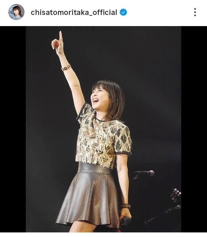森高千里インスタグラムｃｈｉｓａｔｏｍｏｒｉｔａｋａ＿ｏｆｆｉｃｉａｌから