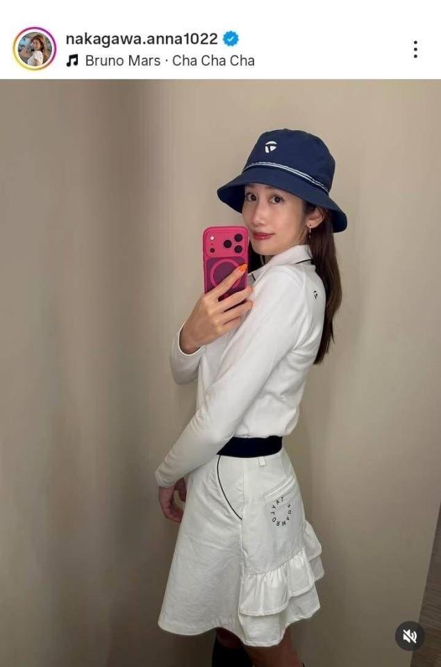 中川安奈アナのインスタグラム＠ｎａｋａｇａｗａ．ａｎｎａ１０２２から