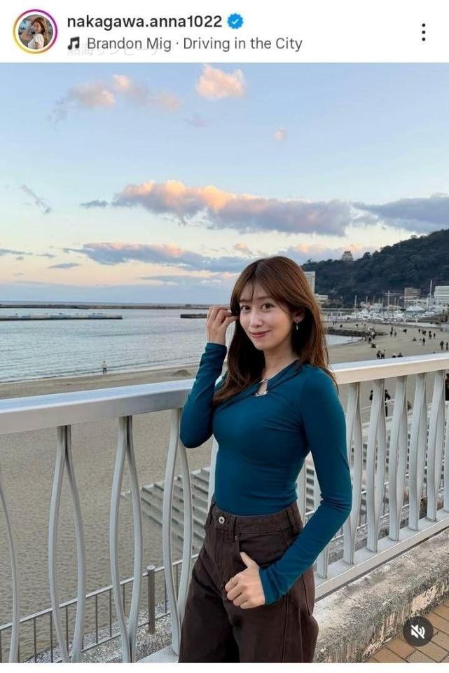 中川安奈アナのインスタグラム＠ｎａｋａｇａｗａ．ａｎｎａ１０２２から