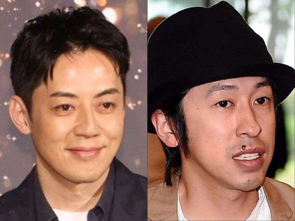 キングコング（左から）西野亮廣、梶原雄太