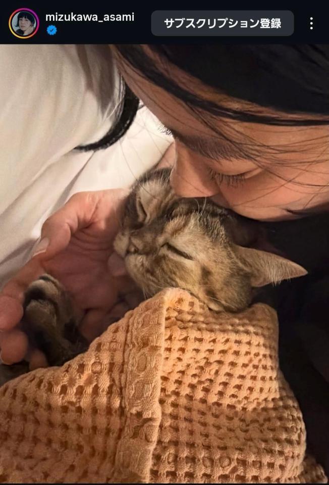 水川あさみインスタグラム＠ｍｉｚｕｋａｗａ＿ａｓａｍｉから