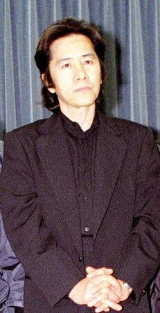 ９８年１２月、「古畑任三郎」会見で。田村正和さん