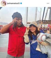 松井珠理奈インスタグラム（ｊｕｒｉｎａｍａｔｓｕｉ３）より