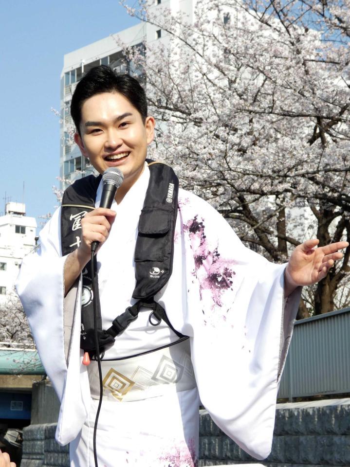 花見船イベントを行った彩青