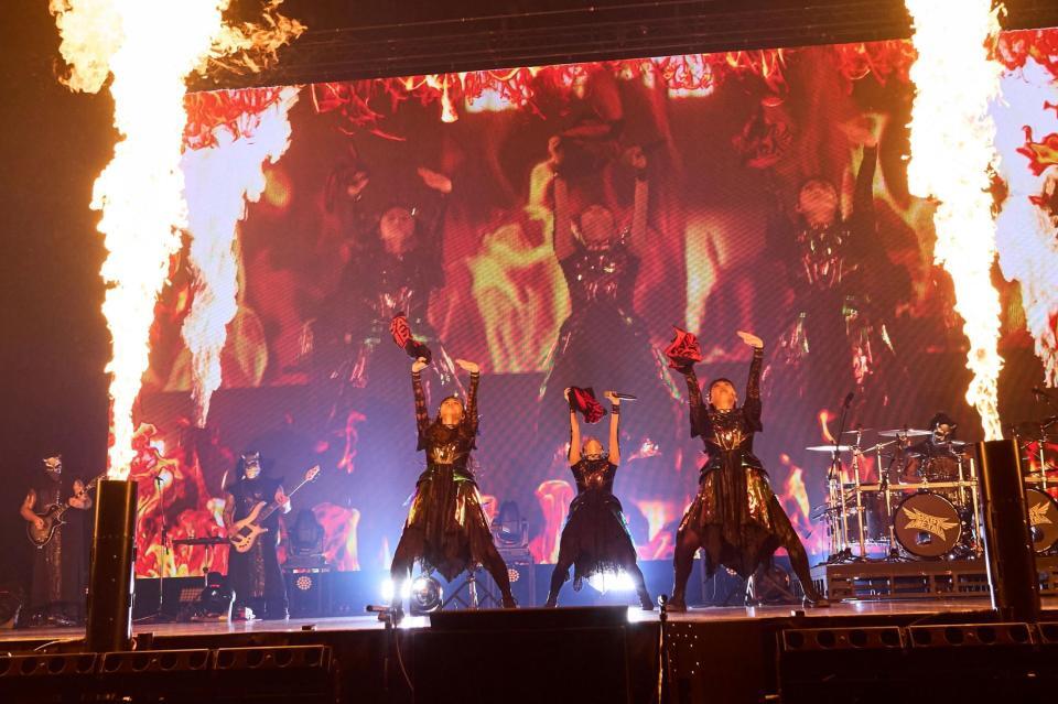 「メタラジ！ＦＥＳ」を行ったＢＡＢＹＭＥＴＡＬ