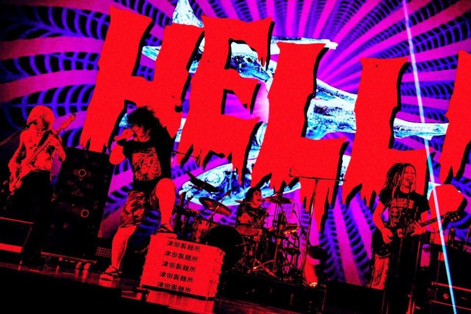 「メタラジ！ＦＥＳ」に出演したマキシマム　ザ　ホルモン（撮影：浜野カズシ）