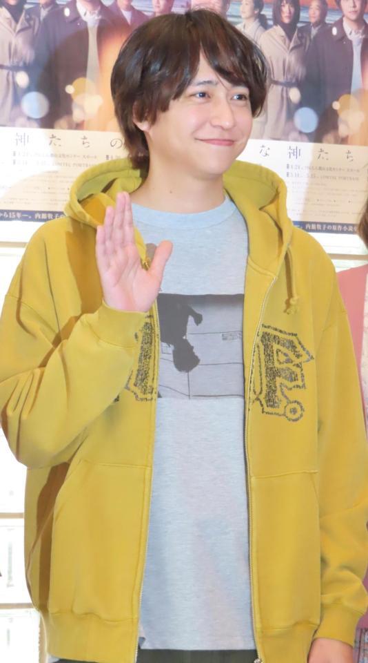 主演舞台の取材会に出席した八乙女光